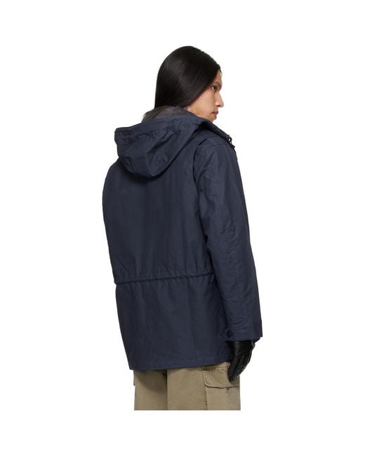 Barbour Blue Endurance Casual Jacket for men
