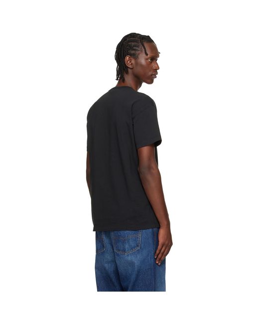 DIESEL Black T-Norm-Iod T-Shirt for men