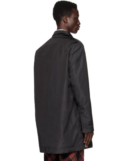 424 Black Notched Lapel Jacket for men