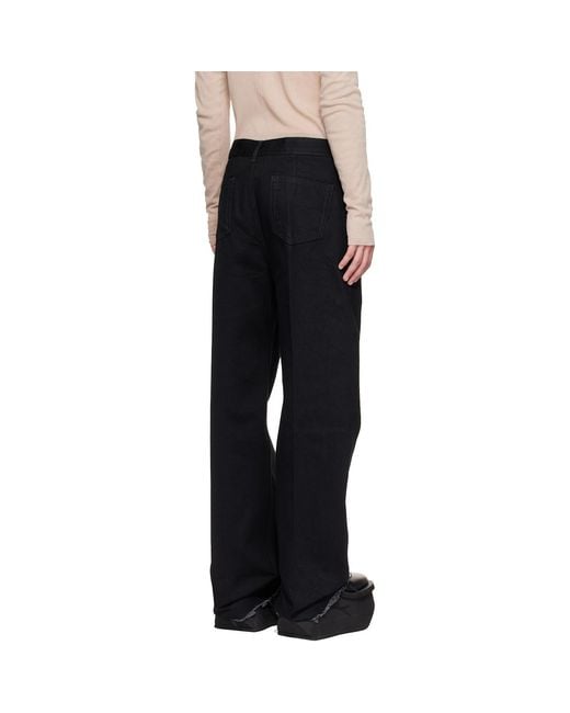 Rick Owens Black Tower Geth Jeans for men