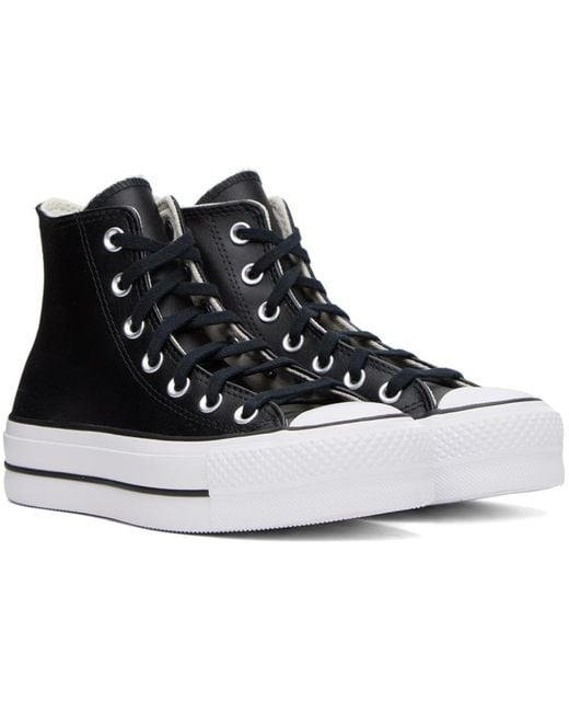 Converse Black All Star Lift Sneakers