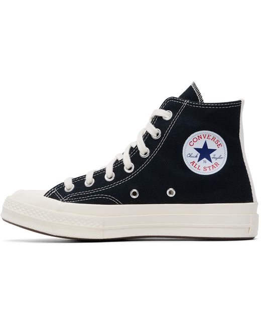 COMME DES GARÇONS PLAY Blue Converse Edition Chuck 70 Og Single Heart Sneakers for men