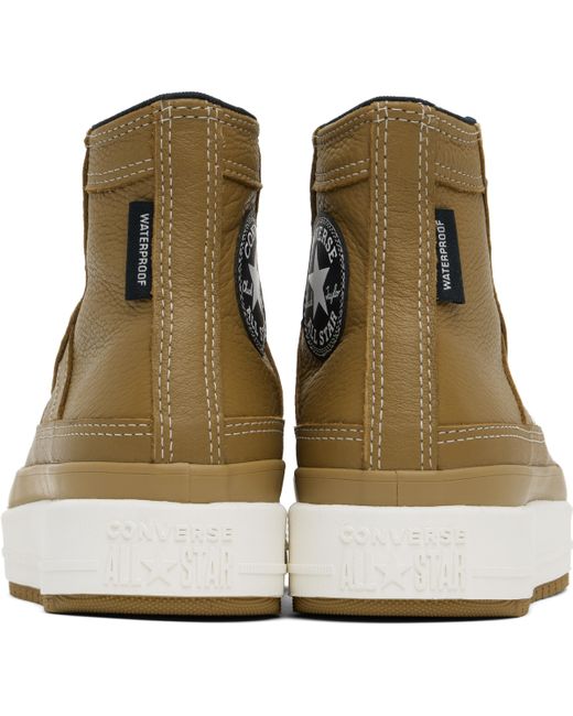 Converse Black Tan Chuck Taylor All Star Equip Waterproof Sneakers for men