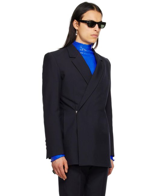 Egonlab Blue Ssense Exclusive Egonic Blazer for men