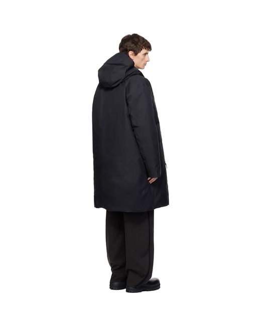 Veilance Black Sorin Down Parka for men