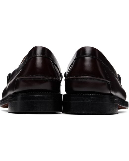Sebago Black Classic Dan Loafers for men