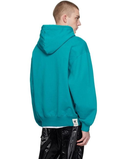 Song For The Mute Blue Adidas Originals Edition Hoodie for men