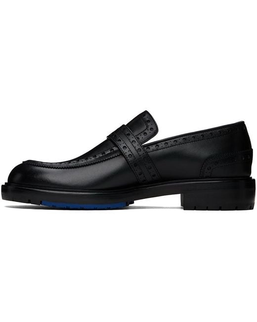 【関税込み】Burberry ブラック Soho ローファー Burberry Soho レザーローファー | ブラック | FARFETCH JP