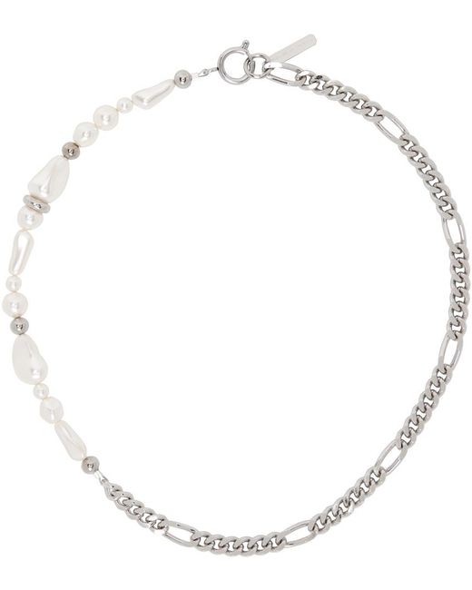 Justine Clenquet Metallic Charly Necklace for men