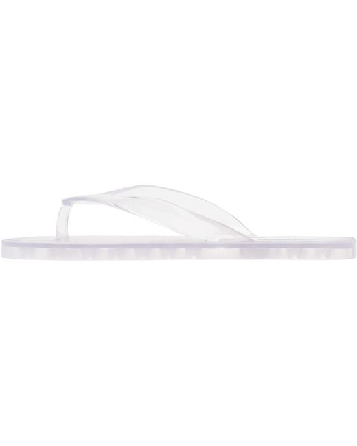 St. Agni Black Jelly Flip-Flops