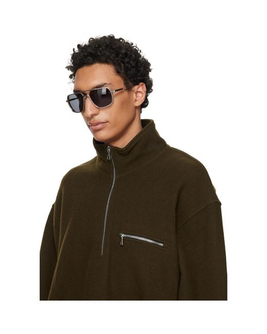 Akoni Black Gunmetal Pathfinder Sunglasses for men