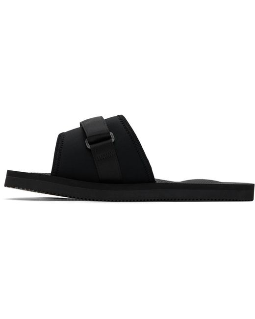 Suicoke Black Padri Sandals for men