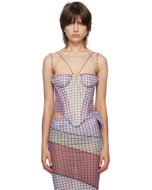 Suéter Guess Hannah Para Mujer - Azul Multicolor