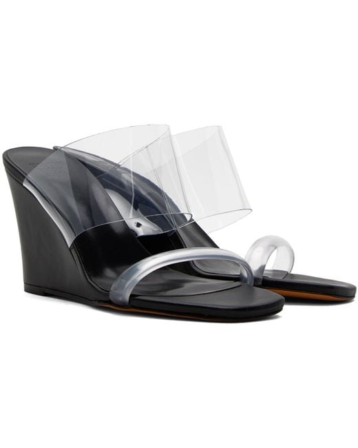 Maryam Nassir Zadeh Black Olympia Heeled Sandals