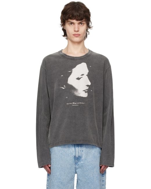 mfpen Merch Ls T-Shirt in Black for Men | Lyst UK