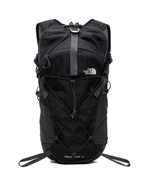 The North Face Black Trail Lite 12 Backpack for men