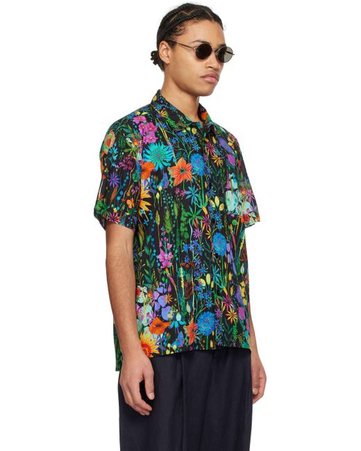 Enginee garments chemise e à motif fleuri Engineered Garments pour homme en coloris Multicolor