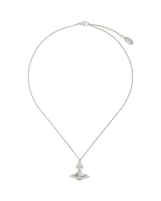 Vivienne Westwood Metallic Pina Small Orb Pendant Necklace for men
