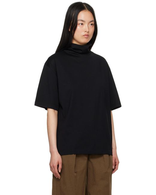 Lemaire Black Scarf T-Shirt