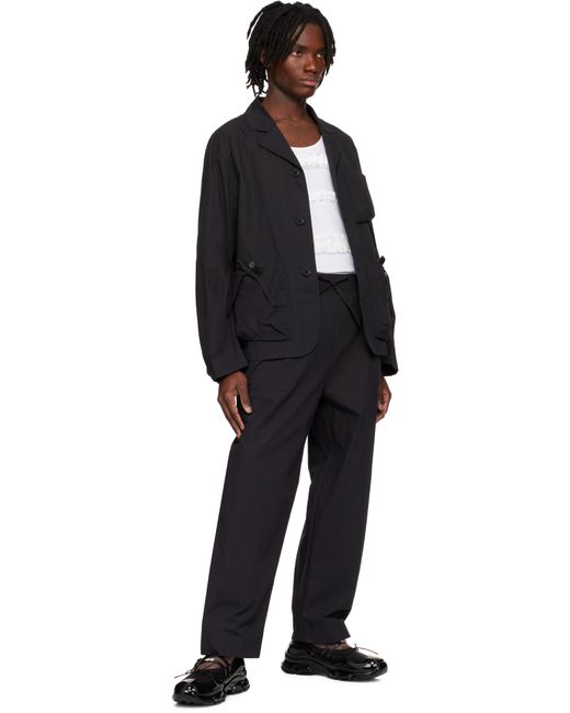 メンズ Simone Rocha ブラック Bow Cargo Pocket トラウザーズ Black