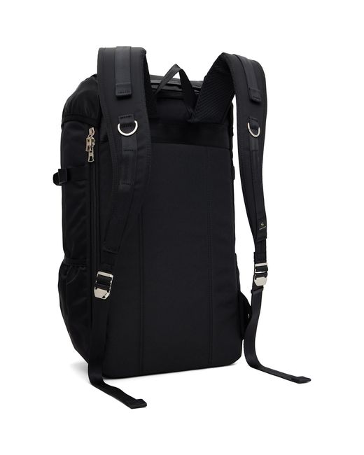 Master Piece Black Lightning Flap Backpack for men