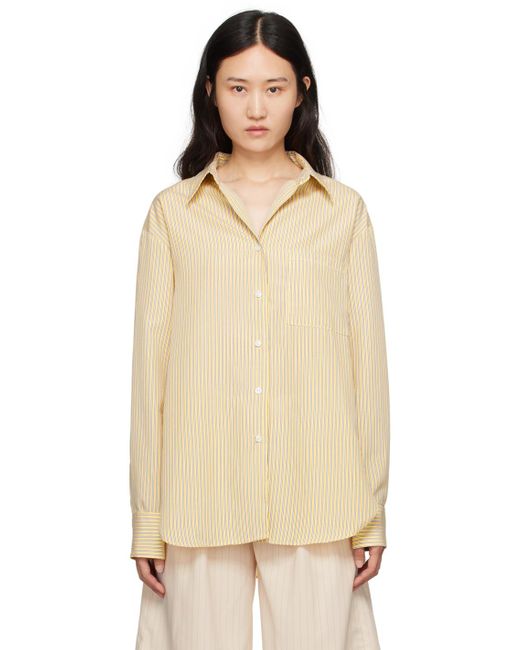 Frankie Shop Natural Yellow Lui Shirt