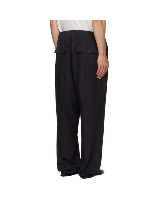 Pantalon Ample Primo Noir Second/Layer pour homme en coloris Black