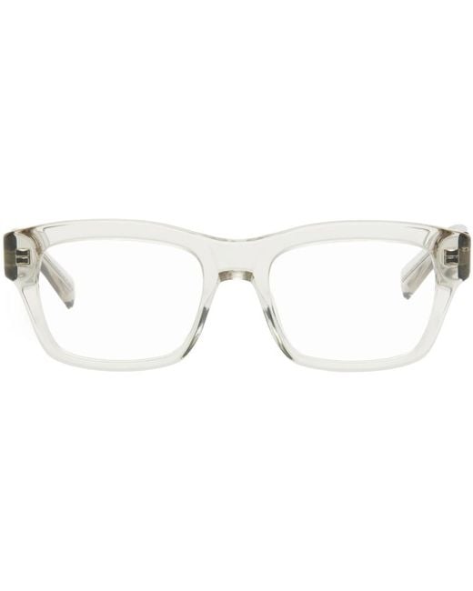 Saint Laurent Black Transparent Sl 616 Glasses for men