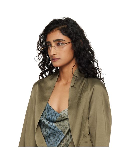 Cartier Black 'Panthère De Glasses