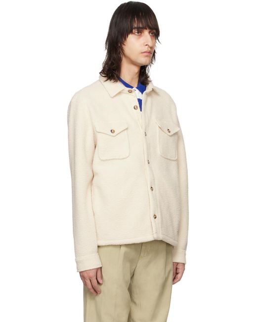 Polo Ralph Lauren Natural Off- Button Shirt for men