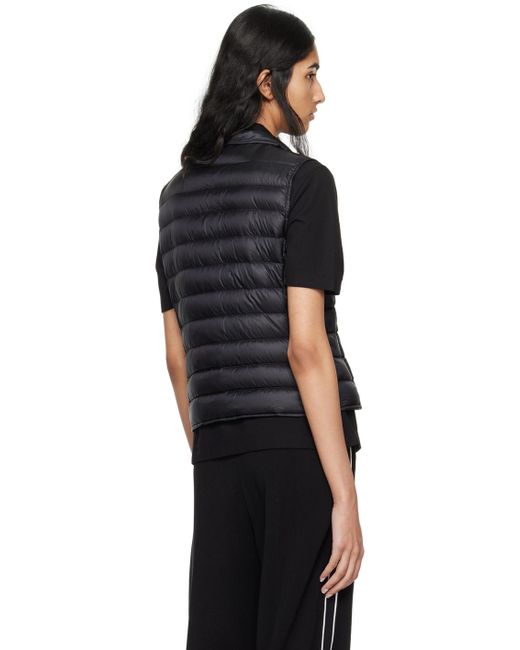 Moncler Black Liane Down Vest