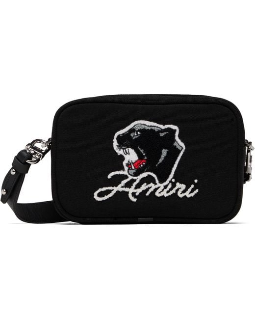 メンズ Amiri ブラック Panther カメラバッグ ブラック | Lyst