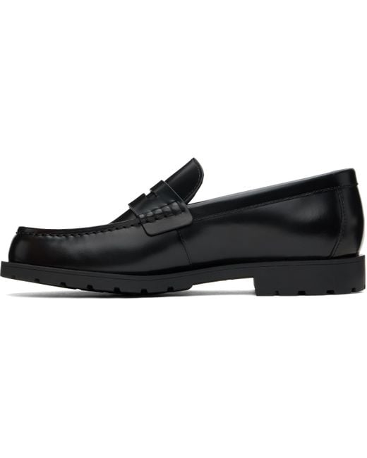 COACH Black Reagan Loafers for men