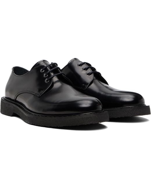 A.P.C. Black 'Les Derbies' Derbys for men