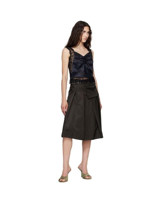 Collina Strada Black Raina Top