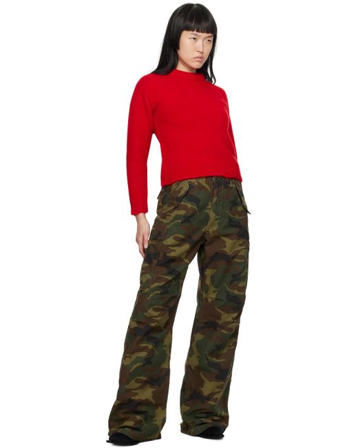 R13 Green Camouflage Trousers