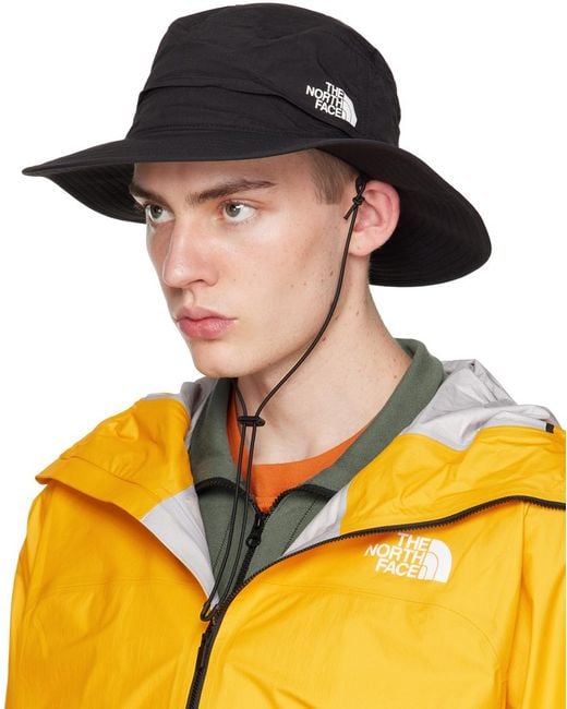 The North Face Yellow Black Horizon Breeze Brimmer Bucket Hat for men