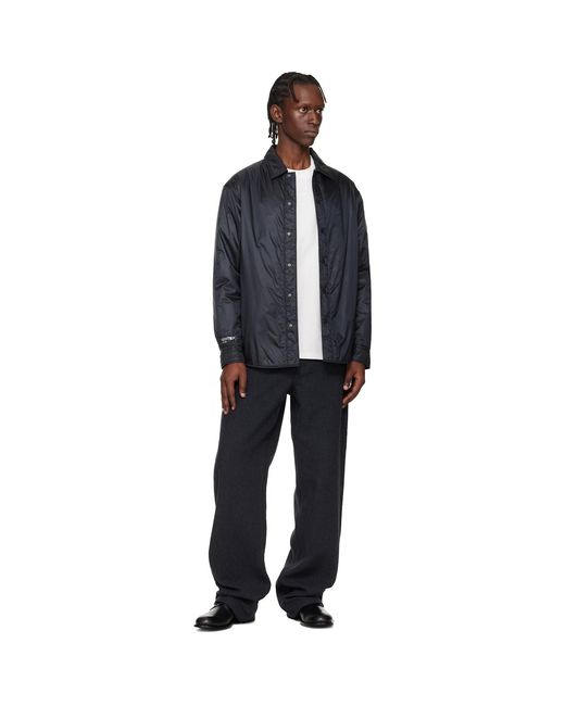 HUGO Blue Pertex Overshirt for men