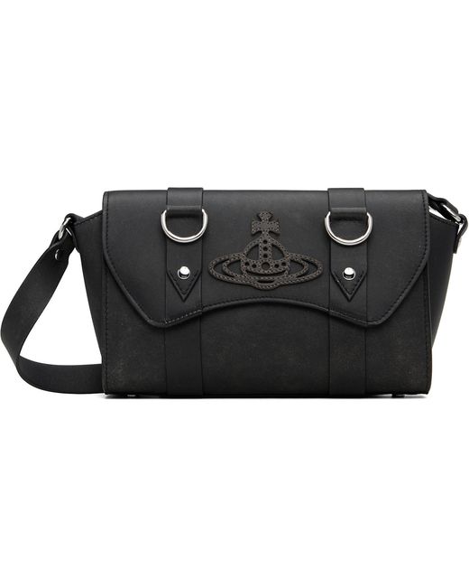 Vivienne Westwood Black Kimmy Crossbody Bag for men