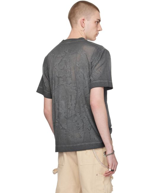 1017 ALYX 9SM Gray Translucent T-shirt for men