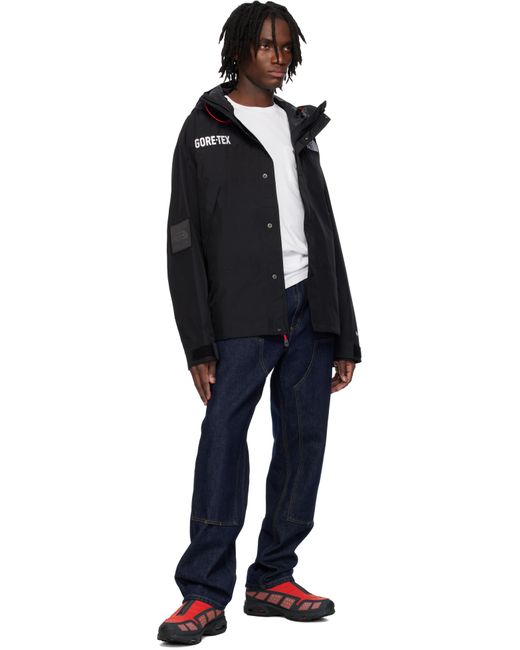 メンズ The North Face ブラック Gore-Tex Mountain ジャケット Black