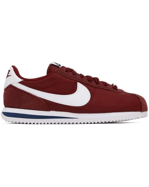 Nike Red Burgundy Cortez Sneakers