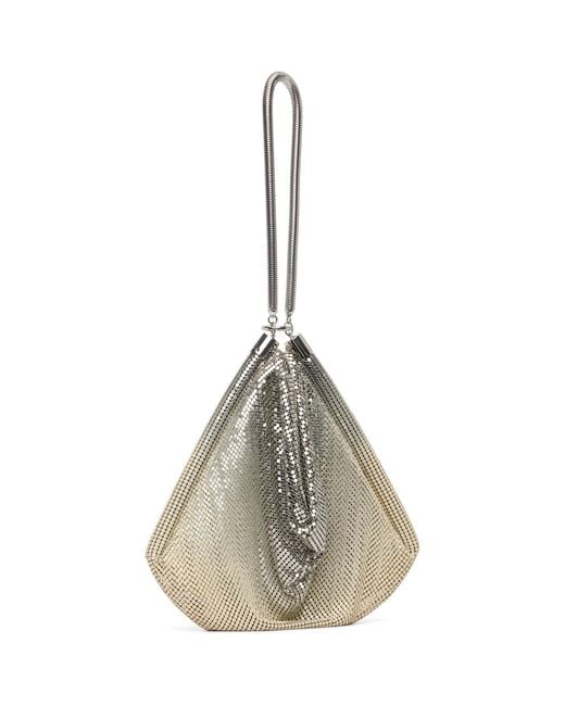 Rabanne White Chainmail Pocket Bag