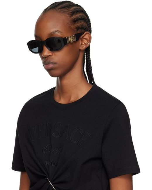 Versace Black Medusa biggie Sunglasses