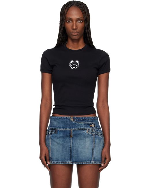 Coperni Black Tamagotchi Baby T-Shirt