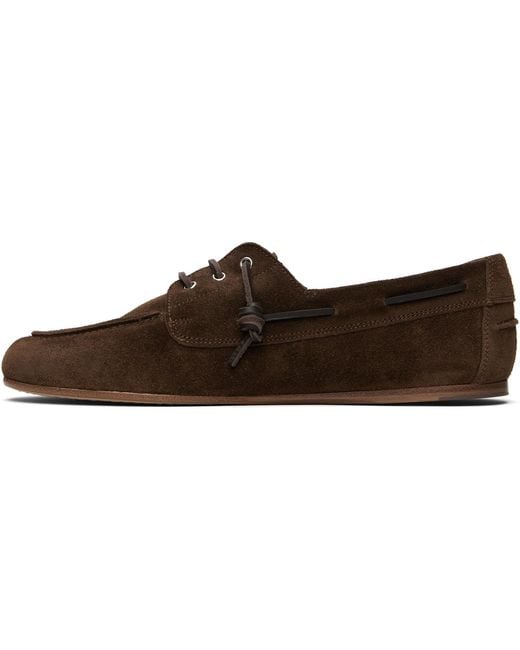 DSquared² Black D2 College Boat Shoes for men
