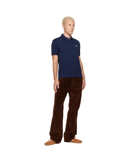 Lacoste Blue Classic Fit Original L.12.12 Polo for men