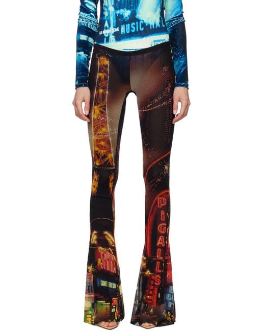 Jean Paul Gaultier Blue 'The Pigalle' Lounge Pants