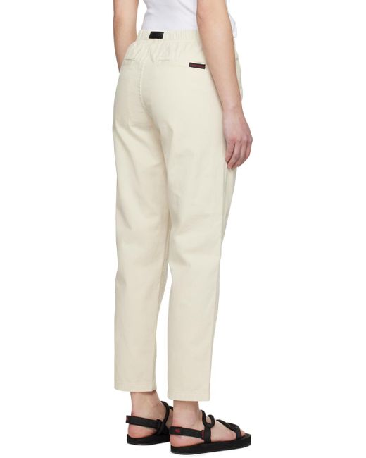 Gramicci Natural Belted Trousers
