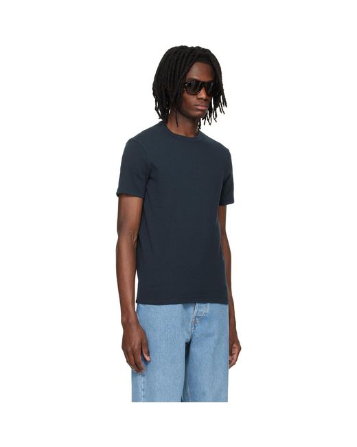 Tom Ford Black Cotton Crewneck T-Shirt for men